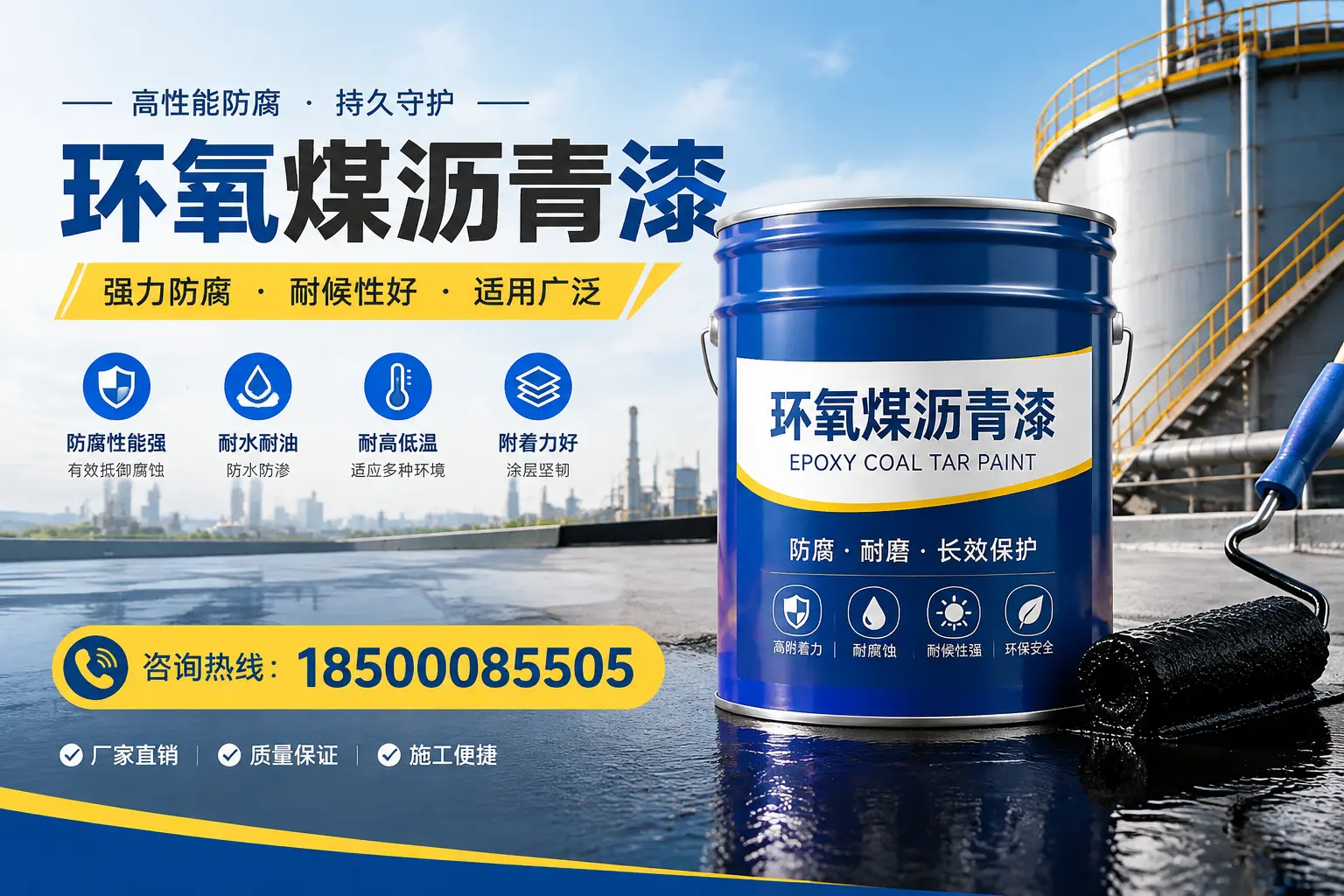 环氧煤沥青漆的储存与运输注意事项,汤原企业须知