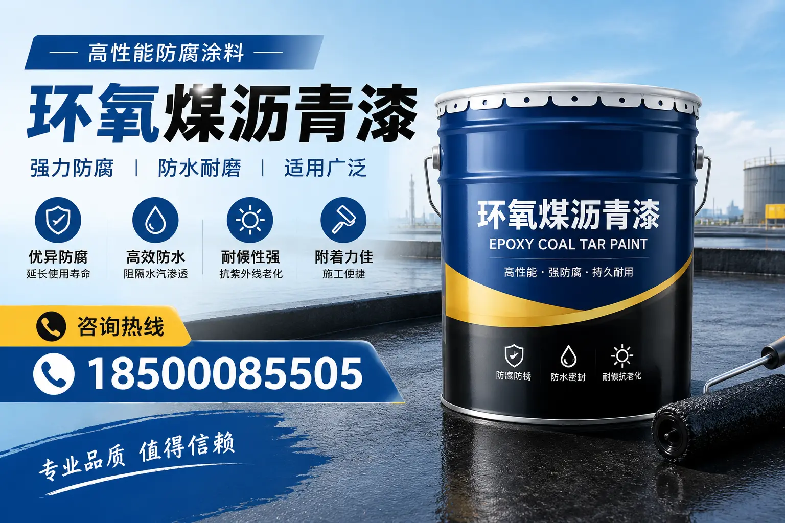 环氧煤沥青漆的主要成分与功能,汤原用户深度了解